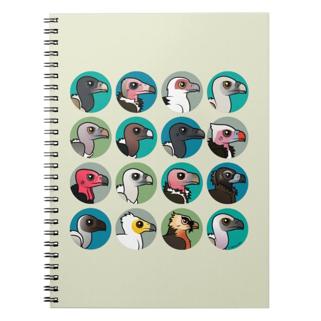 Carnet Vautours de Vieux Monde (Devant)