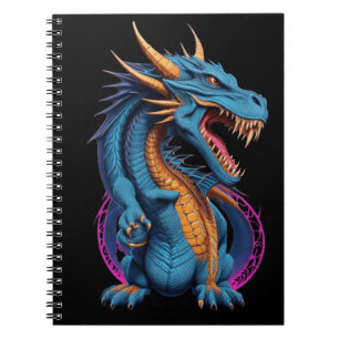 Carnet vecteur dragon