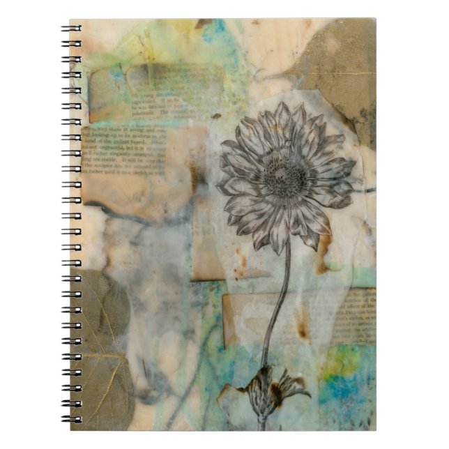 Carnet Vellum Floral I (Devant)