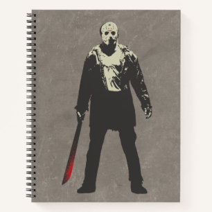 Carnet Vendredi 13 Jason Voorhees Caractère Art