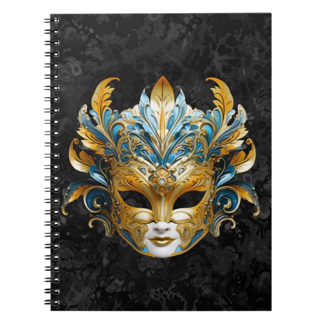 Carnet Venetian Masquerade Mask (Devant)