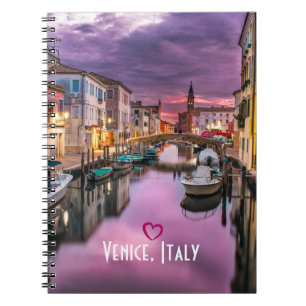 Carnet Venise, Italie Canal Pittoresque & Architecture Vé