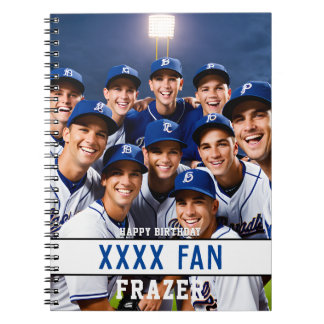 Carnet Ventilateur de baseball sportif COULEUR SPORT ÉDIT