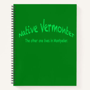 Carnet Vermont autochtone