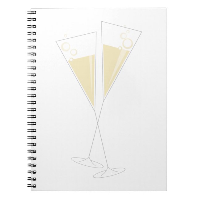 Carnet Verres Champagne (Devant)