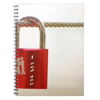 Carnet Verrouillage d'amour
