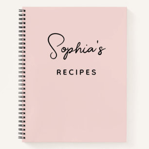 Carnet Version manuscrite moderne de signature Script Blu