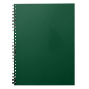 Carnet Vert de course britannique (couleur solide)