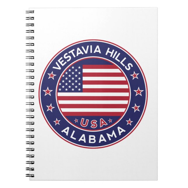 Carnet Vestavia Hills, Alabama (Devant)