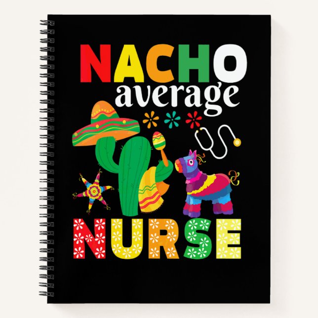 Carnet Vêtements Cinco De Mayo Nacho Mexicain Moyen Ameri (Devant)