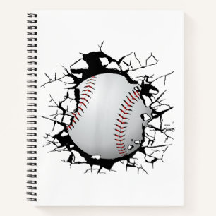 Carnet Vêtements de baseball - Baseball
