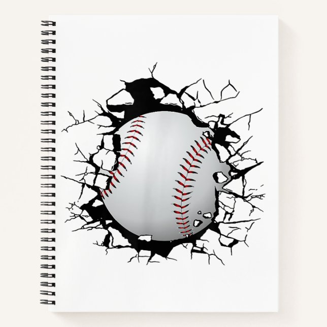 Carnet Vêtements de baseball - Baseball (Devant)
