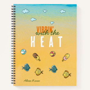 Carnet Vibein' with the HEAT - été personnalisé