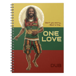 Carnet Vibes Reggae WWJD, Jésus au Quotidien, Rasta Un Am