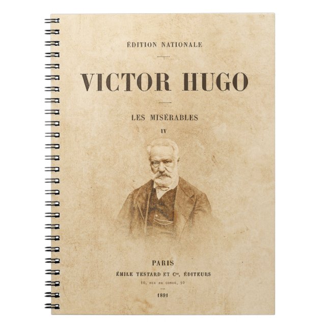 Carnet - Victor Hugo (Devant)