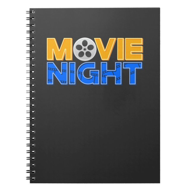 Carnet Vidéo Nuit Famille Nuit Cinéma Regarder (Devant)
