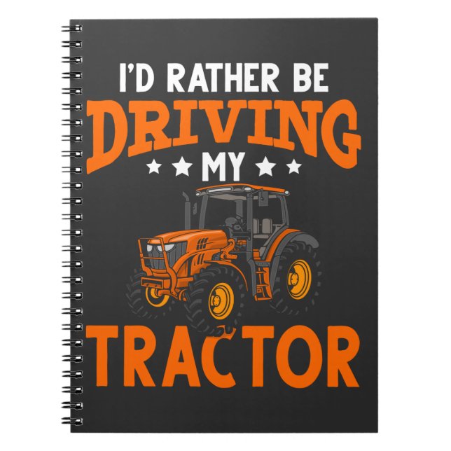 Carnet Vie agricole de Tracteur agricole (Devant)