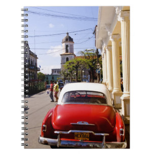Carnet Vieille voiture américaine classique à Guanabacoa 