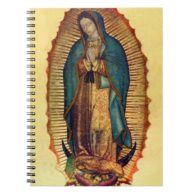 Carnet Vierge Marie de Guadalupe (Devant)