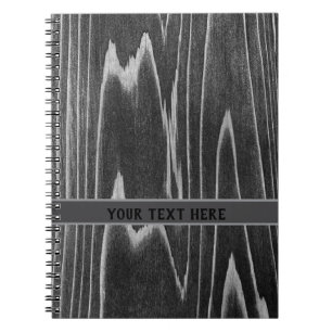 Carnet Vieux Motif japonais de grains de bois - Personnal