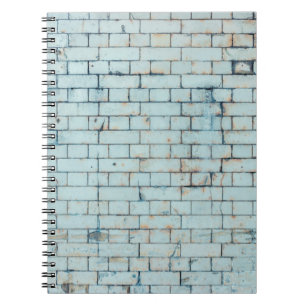 Carnet Vieux mur de brique blanche sale arrière-plan abst