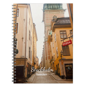 Carnet Vieux Town, Stockholm, Suède Souvenir