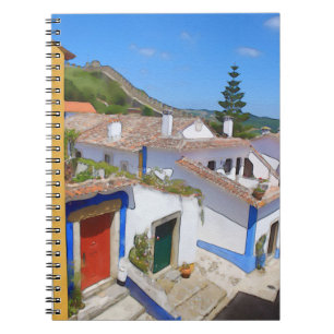 Carnet Village Watercolor