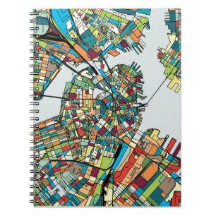 Carnet Ville Etats-Unis de Boston