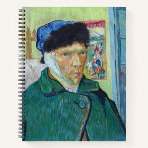 Carnet Vincent van Gogh - Autoportrait à l'oreille bandée