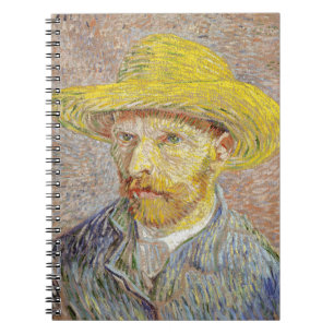 Carnet Vincent van Gogh - Autoportrait au chapeau de pail
