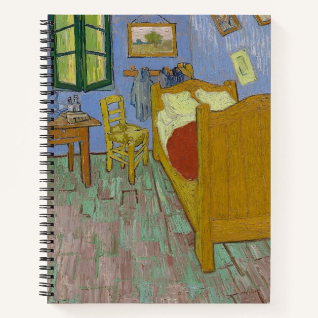 Carnet Vincent Van Gogh Bedrome Painting (Devant)