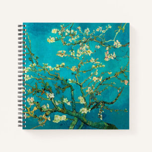 Carnet Vincent Van Gogh Blossoming Almond Tree Floral Art