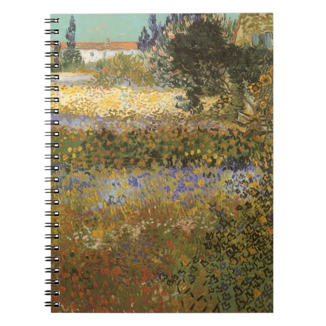 Carnet Vincent van Gogh - Flower Garden (Devant)