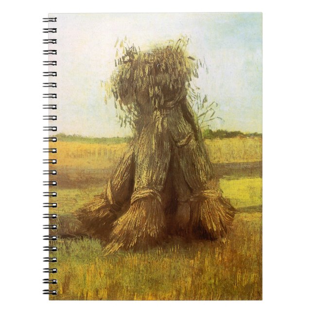 Carnet Vincent van Gogh - Gerbes de blé (Devant)