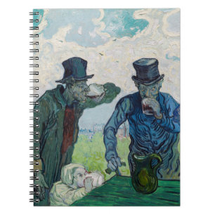 Carnet Vincent van Gogh - Les Buveurs, d'après Daumier
