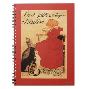 Carnet Vingeanne Milk Girl avec chats
