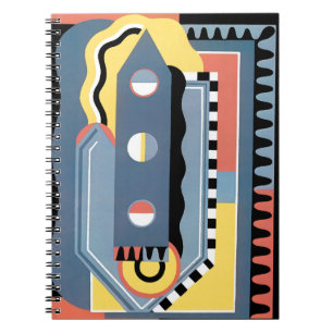 Carnet Vintage Art Deco Pochoir Jazz Geometric Patterns