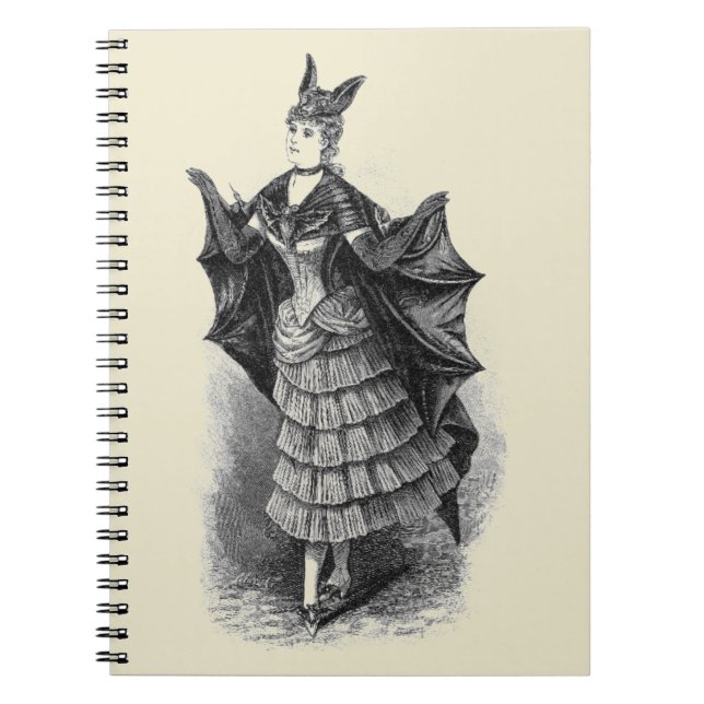 Carnet Vintage Bat Ladies (Devant)