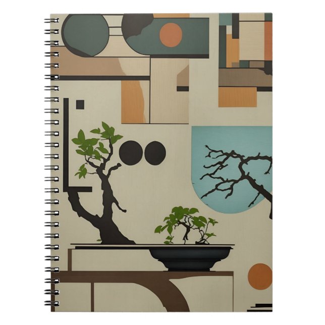 Carnet vintage bonsai 1 (Devant)