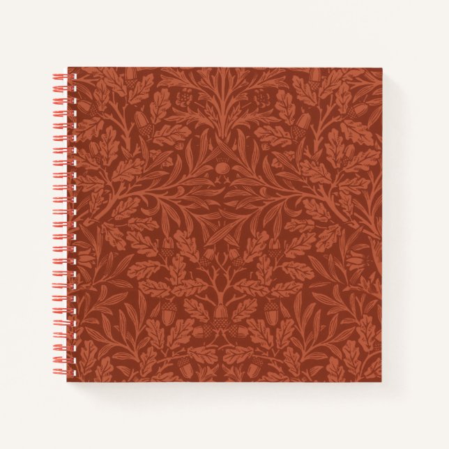 Carnet Vintage Christmas, William Morris (Devant)