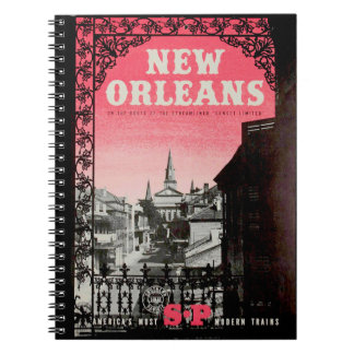 Carnet vintage de la Nouvelle-Orléans