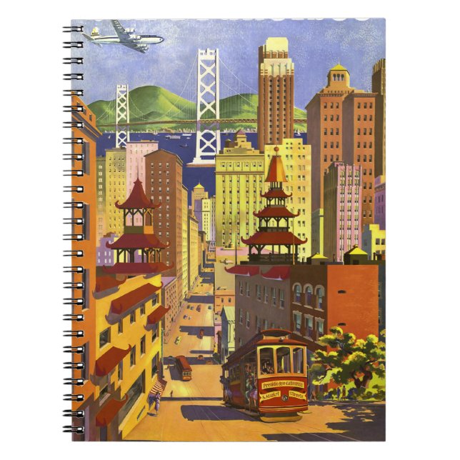 Carnet Vintage de San Francisco (Devant)