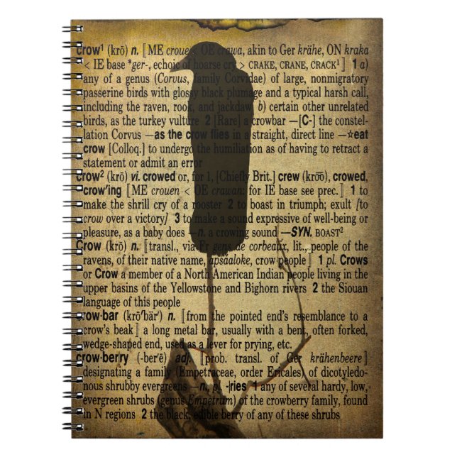 Carnet Vintage Définir le croisement (Devant)