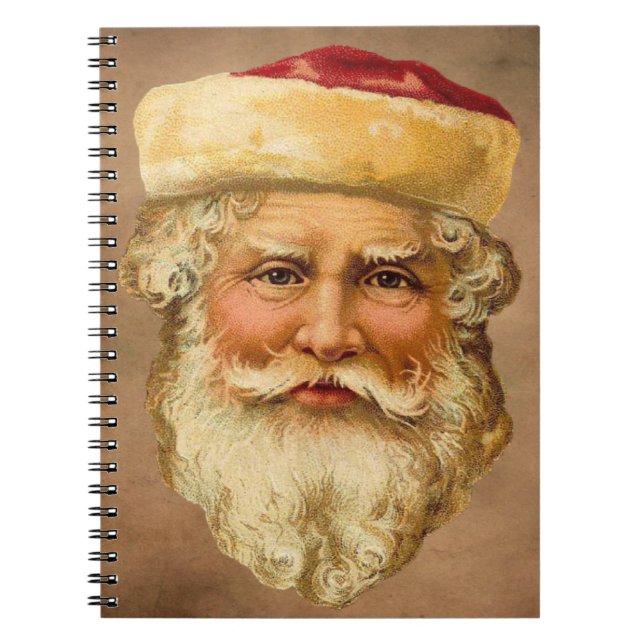 Carnet Vintage du Père Noël (Devant)