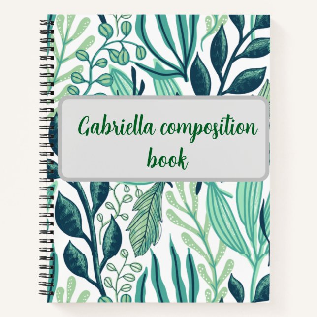 Carnet Vintage floral Christmas book (Devant)