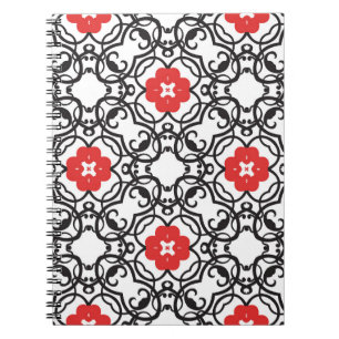 Carnet Vintage floral intemporel : sans couture classique