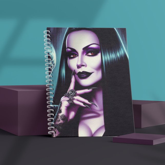 Carnet Vintage Goth Woman (Créateur téléchargé)