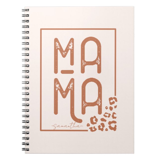 Carnet Vintage Mama (Devant)