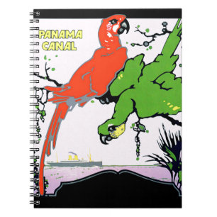 Carnet Vintage Panama Canal Travel