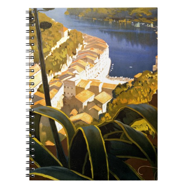 Carnet Vintage Portofino Italie (Devant)
